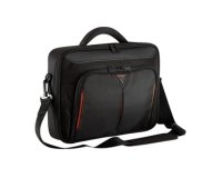 DELL Classic+ 35,6 cm (14") Malette Noir, Rouge