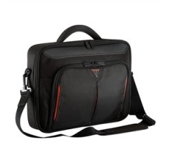 DELL Classic+ 35,6 cm (14") Valigetta ventiquattrore Nero, Rosso