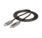 StarTech.com 2m DisplayPort naar HDMI Adapter Kabel, 8K 60Hz, 4K 144Hz, HDR10, Actieve DP 1.4 naar HDMI 2.1 Video Converter, DisplayPort Desktop naar HDMI Monitor, M/M, DisplayPort naar HDMI Dongle