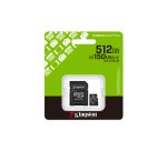 Kingston Technology 512GB microSDXC Canvas Select Plus Gen3 150MB/s A1 (Incluye adaptador de SD)