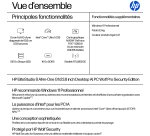 HP EliteStudio 8 G1i AI PC Wolf Pro Security Edition Intel Core Ultra 5 235 60,5 cm (23.8") 1920 x 1080 pixels PC All-in-One 16 Go DDR5-SDRAM 512 Go SSD Windows 11 Pro Wi-Fi 6E (802.11ax) Argent