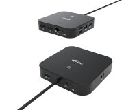 i-tec C31DUALDPDOCKPD station d'accueil Avec fil USB 3.2 Gen 1 (3.1 Gen 1) Type-C Noir