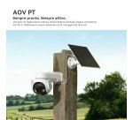 Imou AOV PT 4G 5MP - Telecamera da esterno 4G e Wifi Motorizzata con pannello solare. Tecnologia AOV per registrazione 24/7 . Incluse Sim Dati 4G ed SD da 32Gb