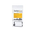 StarTech.com Crochet à Anneau en D pour la Gestion des Câbles dans les Baies de Serveurs 1U Verticales (5,7 x 10cm); Organiseur de Câbles pour Montage en Rack Réseau; Gestionnaire de Câbles pour Armoires de 19" et 10"
