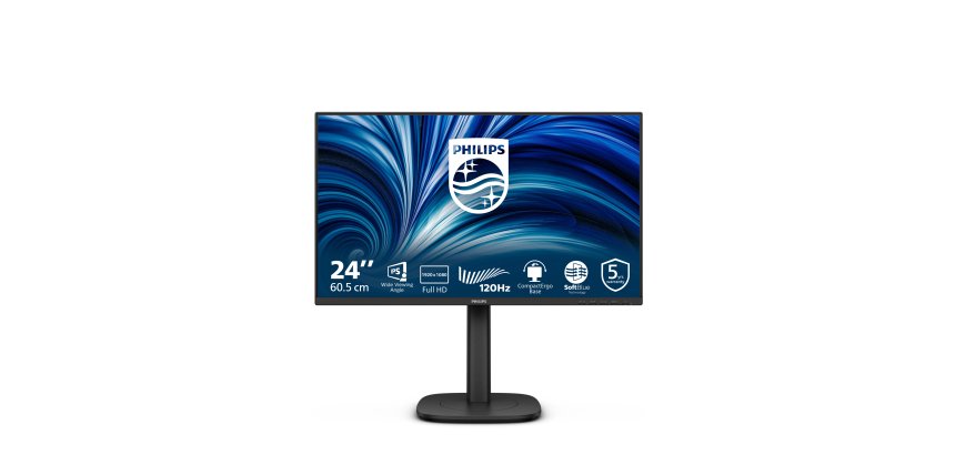 Philips 3000 series 24B2N3200J/00 écran plat de PC 60,5 cm (23.8") 1920 x 1080 pixels Full HD LCD Noir