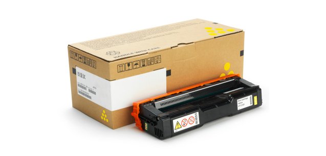Ricoh - High Yield - yellow - original - toner cartridge