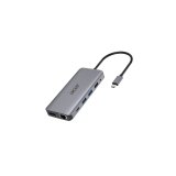 Acer 12-in-1 Type-C Dongle Avec fil USB 3.2 Gen 1 (3.1 Gen 1) Type-C Argent