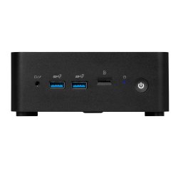 MSI Cubi NUC 1MG-002EU Intel Core 5 120U 8 Go DDR5-SDRAM 512 Go SSD Windows 11 Pro Mini PC Noir