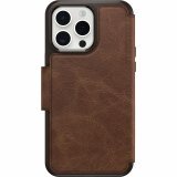 OtterBox Strada Series Folio MagSafe pour iPhone 15 Pro Max, Espresso (Brown)