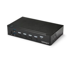 StarTech.com Switch KVM USB HDMI à 4 ports avec hub USB 3.0 intégré - 1080p