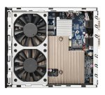 Shuttle Slim PC DH810 , S1851, 1x HDMI (2.1), 1x DP, 1x USB-C (DP), 1x 2.5", 2x M.2, 2x LAN (Intel 1G + 2.5G), 2x COM, fonctionnement permanent 24/7, attaches VESA