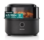 Hisense HAF1350DR Singolo 6,7 L Indipendente 1350 W Friggitrice ad aria calda Nero