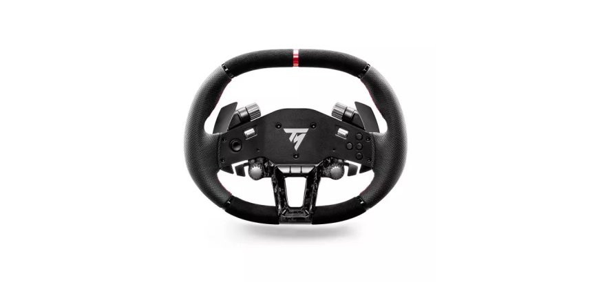 Thrustmaster Hypercar Wheel Add-On Black, Silver USB Steering wheel Analogue / Digital PC, PlayStation 4, PlayStation 5, Xbox One, Xbox One S, Xbox One X