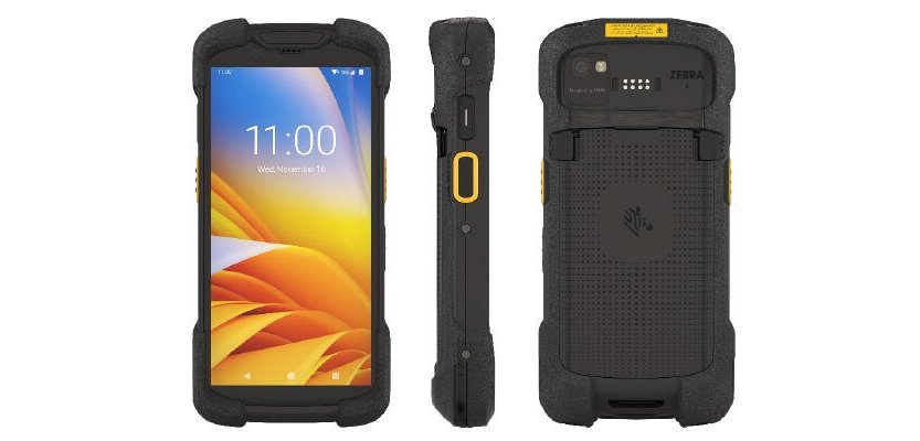 Zebra TC73 ordinateur portable de poche 15,2 cm (6") 1080 x 2160 pixels Écran tactile 349 g Noir, Jaune