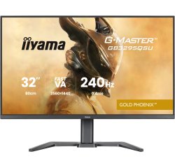 iiyama G-MASTER GB3295QSU-B1 écran plat de PC 80 cm (31.5") 2560 x 1440 pixels Quad HD LED Noir