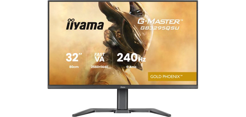 iiyama G-MASTER GB3295QSU-B1 computer monitor 80 cm (31.5") 2560 x 1440 Pixels Quad HD LED Zwart
