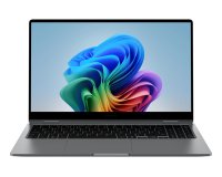 Samsung Galaxy Book5 360 Intel Core Ultra 7 256V Computer portatile 39,6 cm (15.6") Touch screen Full HD 16 GB LPDDR5x-SDRAM 512 GB SSD Wi-Fi 7 (802.11be) Windows 11 Pro Grigio