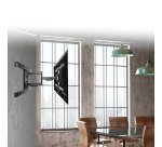 StarTech.com TV Wall Mount for up to 80 inch (110lb) VESA Mount Displays - Low Profile Full Motion Universal TV Wall Mount Bracket - Heavy Duty Adjustable Tilt/Swivel Articulating Arm