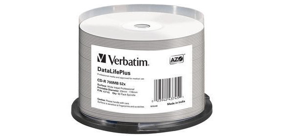 Verbatim DataLifePlus - CD-R x 50 - 700 MB - storage media