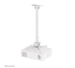 Neomounts CL25-550WH1 Soporte de techo para proyector - alt. 74,5-114,5 cm - fácil montaje - movimiento completo