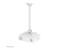 Neomounts CL25-550WH1 Support de plafond pour vidéoprojecteur - h74.5-114.5 cm - installation facile - orientable