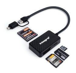 Integral INCRMULTI3.2ACR lecteur de carte mémoire