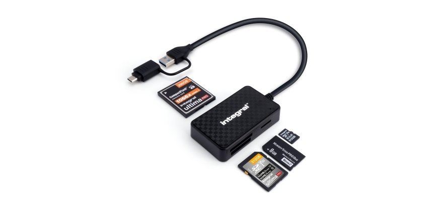 Integral INCRMULTI3.2ACR lecteur de carte mémoire