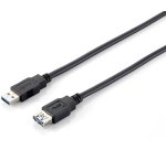 Equip 128398 Cavo di prolunga USB 3.0, da A/M ad A/F, 2,0 m, 5Gbps, nero