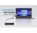 i-tec Universal KVM HUB 2x USB-C + 2x USB-A 3.0