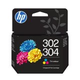 HP 302/304 Cartouche d’encre trois couleurs authentique
