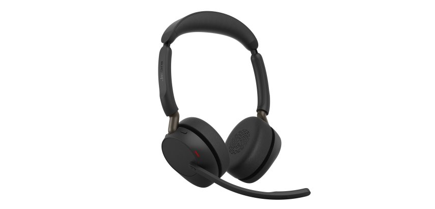 Jabra Evolve3 65 Casque Sans fil Arceau Bureau/Centre d'appels USB Type-C Bluetooth Noir
