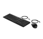 HP INC. clavier Souris incluse Bureau USB Noir