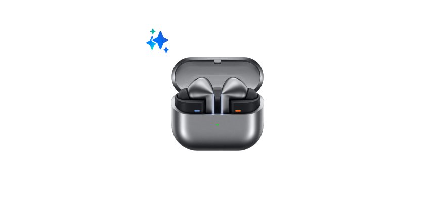 Samsung Galaxy Buds3 Pro Auricolari AI in-ear True Wireless, Speaker a 2 vie, Audio Hi-Fi, Impermeabilità IP57, Silver