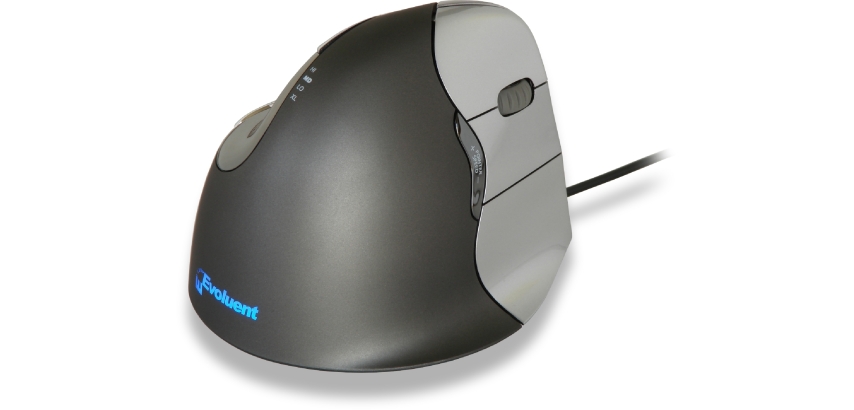 Bakker Elkhuizen Evoluent Vertical Mouse 4 - souris verticale - USB