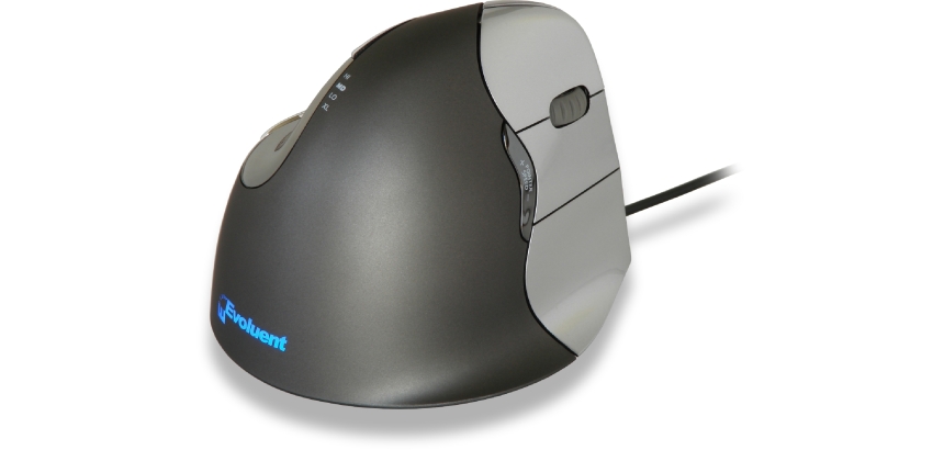 Bakker Elkhuizen Evoluent Vertical Mouse 4 - vertical mouse - USB