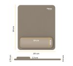 Fellowes Breyta 100142559 mouse pad Sand