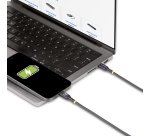 StarTech.com 3m USB-C Laadkabel, Charge & Sync, 240W (5A) PD EPR, USB 2.0, Laptop Type C Laadkabel, USB-IF Gecertificeerd, TPE Mantel - Zwarte USB-C Oplaadkabel