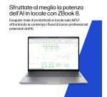 HP ZBook 8 G2i 16 Wolf Pro Security Edition Copilot+ PC Intel Core Ultra 7 356H Workstation mobile 40,6 cm (16") WUXGA 32 GB DDR5-SDRAM 1 TB SSD NVIDIA RTX PRO 500 Blackwell Wi-Fi 7 (802.11be) Windows 11 Pro AI Workstation, AI PC Argento