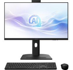 MSI Modern AM273QP AI 1UMG-216IT Intel Core Ultra 5 125H 68.6 cm (27") 2560 x 1440 pixels All-in-One PC 16 GB DDR5-SDRAM 1 TB SSD Windows 11 Pro Wi-Fi 6E (802.11ax) Black