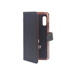 Celly WALLY mobile phone case 16 cm (6.3") Folio Black