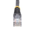 StarTech.com Câble patch UTP Cat5e de 15 m avec RJ45 moulé noir - Cordon de connexion de 15 m