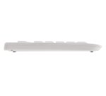 CHERRY KC 1000 Clavier filaire, blanc grisé, USB, AZERTY - FR