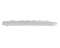 CHERRY KC 1000 Clavier filaire, blanc grisé, USB, AZERTY - FR