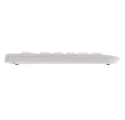 CHERRY KC 1000 Clavier filaire, blanc grisé, USB, AZERTY - FR