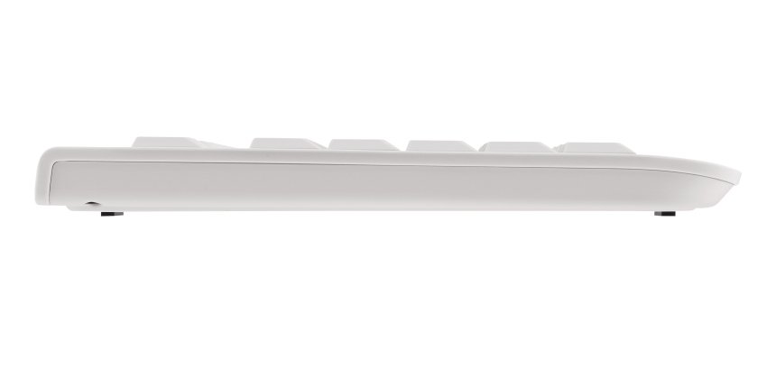 CHERRY KC 1000 Clavier filaire, blanc grisé, USB, AZERTY - FR