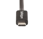 StarTech.com Câble Thunderbolt 4 de 1m - 40Gbps - 100W Power Delivery - Vidéo 4K/8K - Cordon Thunderbolt Certifié par Intel - Compatible avec USB 4/Thunderbolt 3/USB 3.2/USB Type-C/DisplayPort