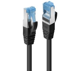 Lindy 47418 cable de red Negro 10 m Cat6a S/FTP (S-STP)