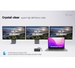 i-tec USB-C DP Dual HDMI Docking Station with Power Delivery 100 W + Universal Charger 100W
