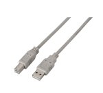 AISENS A101-0002 cable USB USB 2.0 1,8 m USB A USB B Beige