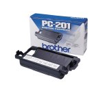 Brother PC-201 consommable pour télécopieur Cartouche de télécopie plus bobine 420 pages Noir 1 pièce(s)